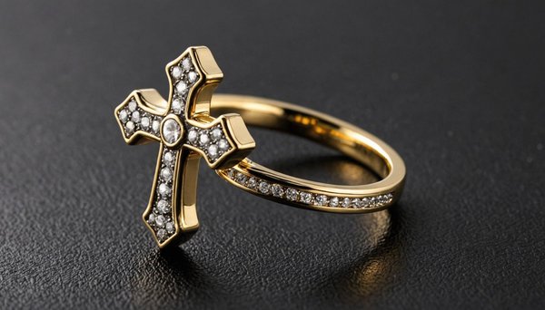 Magnifiez votre foi avec une élégante bague croix