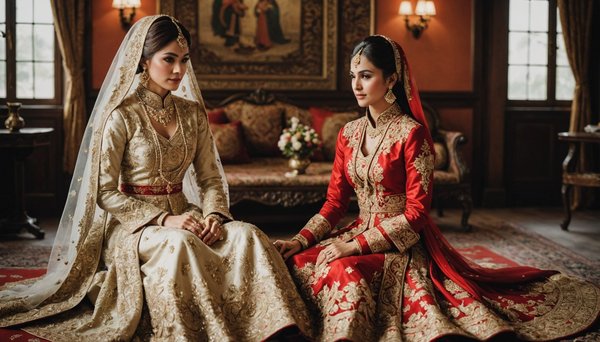 Robe orientale mariage : l'alliance parfaite de culture et style.