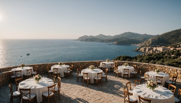 Lieux de mariage en corse : top enchantements à découvrir